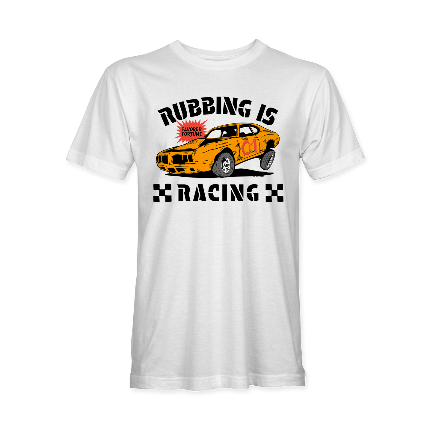 Rubbing Is Racing Tshirt